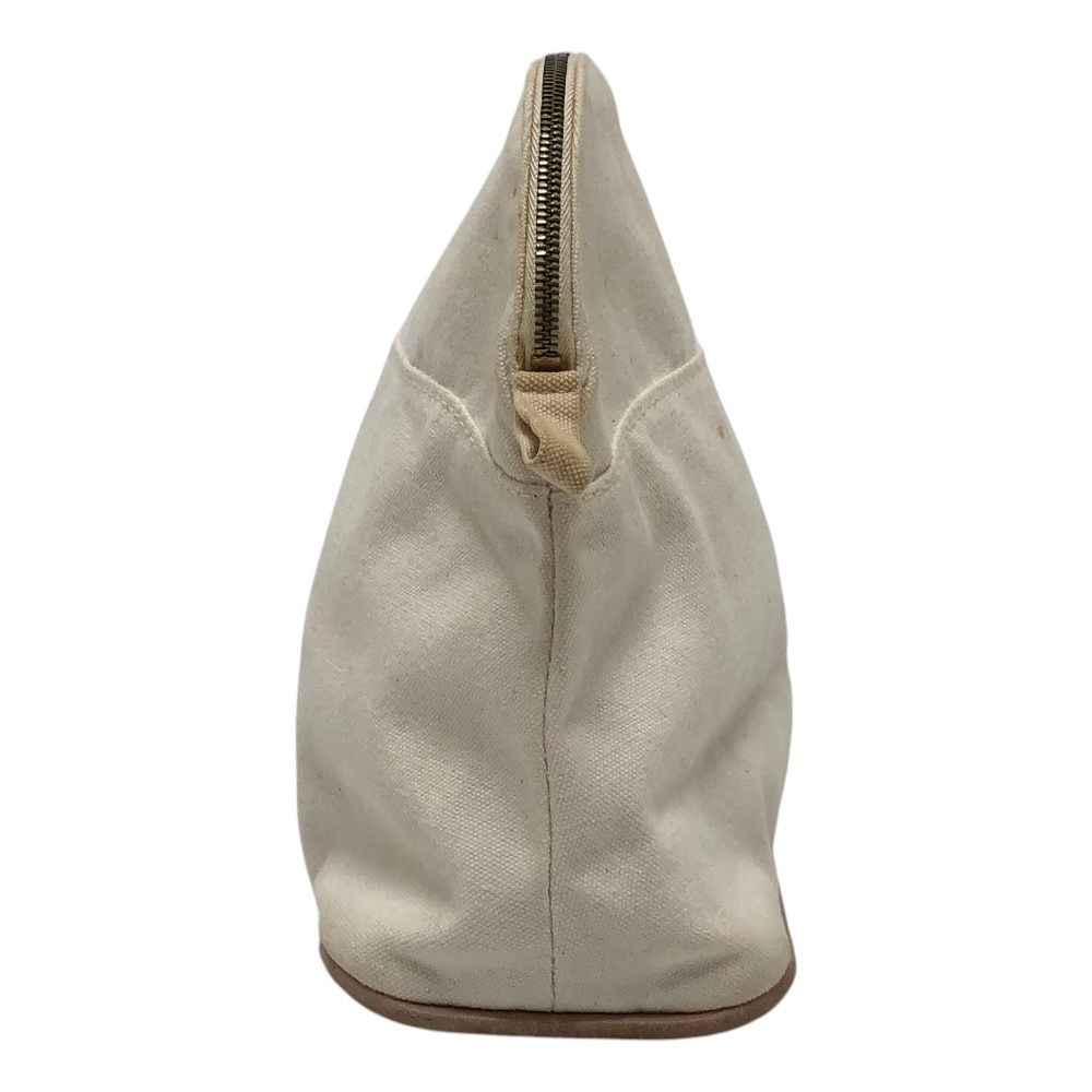 Hermes Pouch Bolide Canvas White — view 3