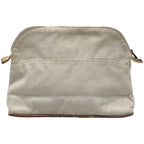 Hermes Pouch Bolide Canvas White — view 2