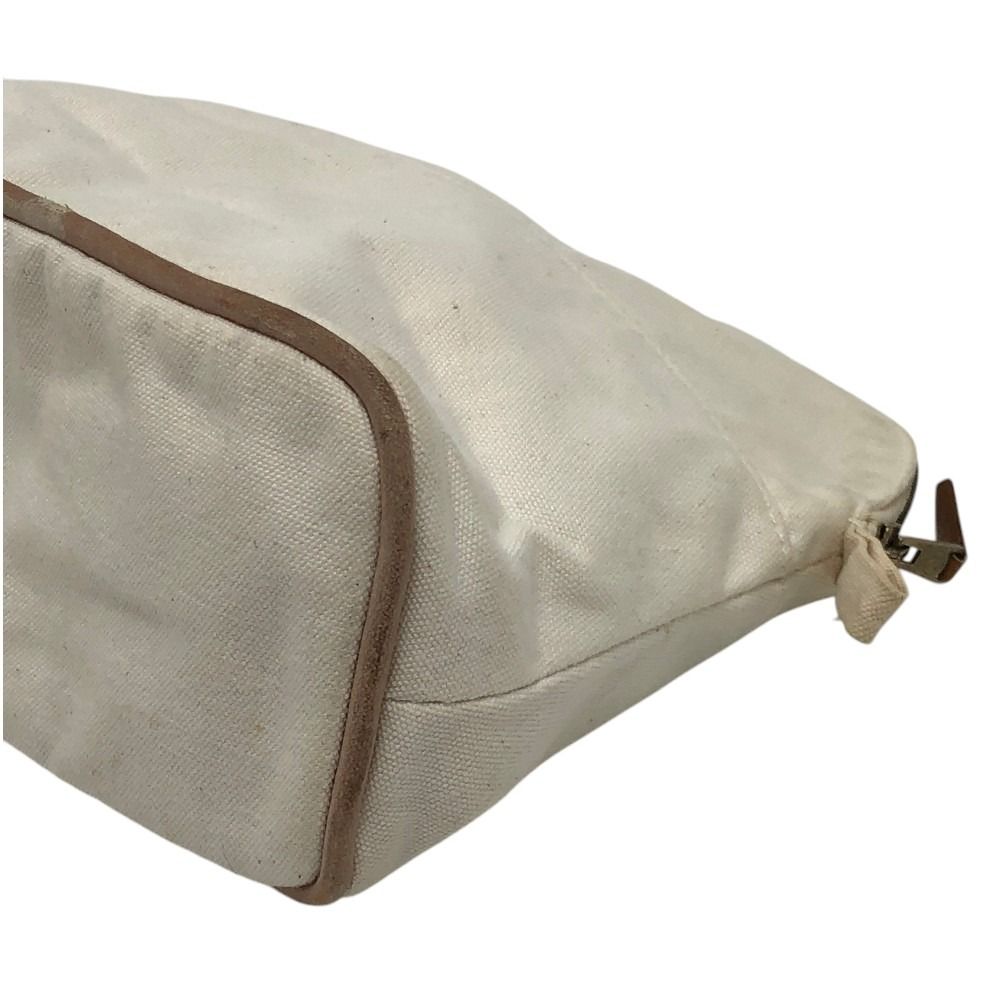 Hermes Pouch Bolide Canvas White — view 6