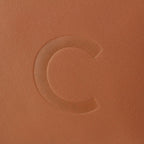 Celine Leather Triomphe Small Cubo 2-Way Handbag Brown — view 8
