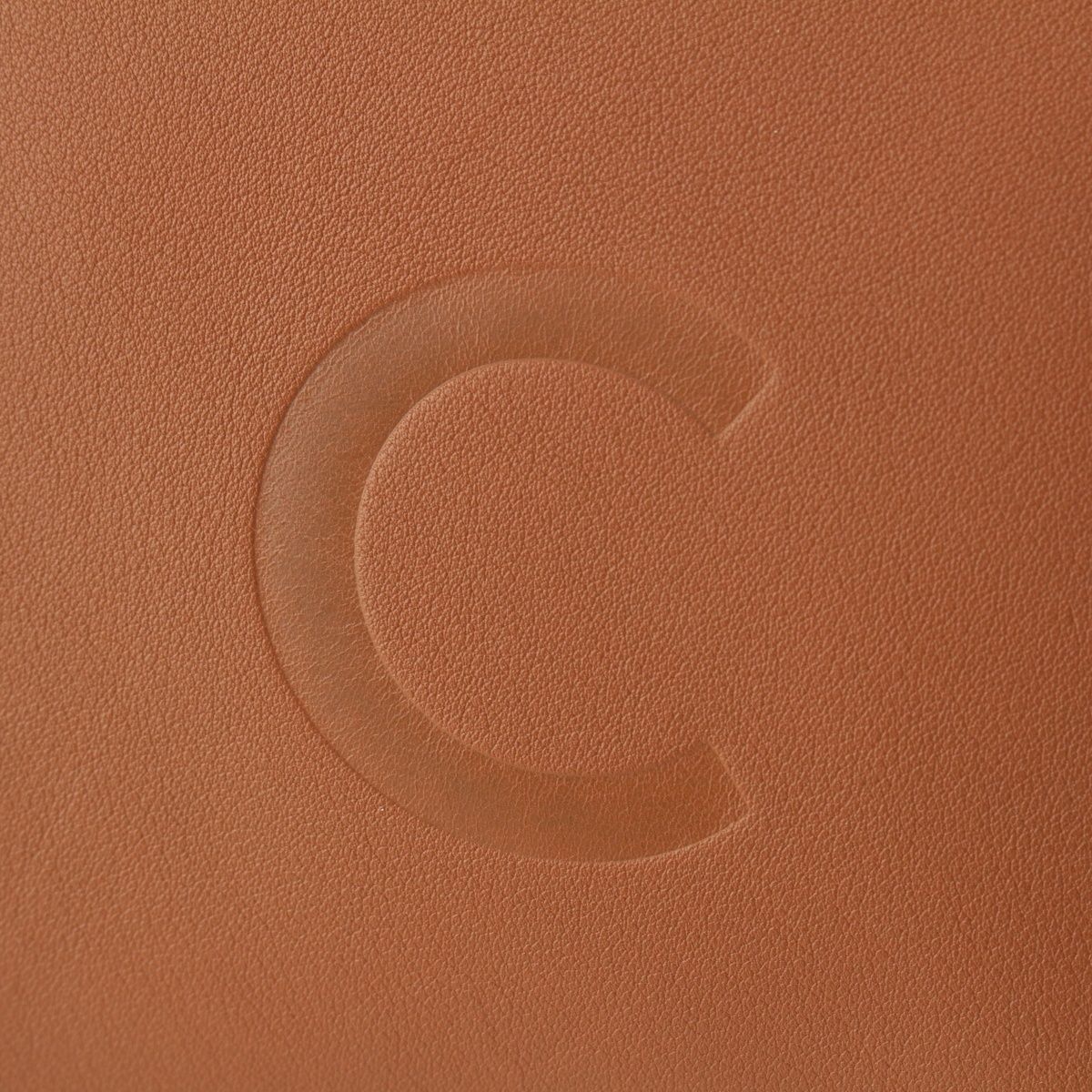 Celine Leather Triomphe Small Cubo 2-Way Handbag Brown — view 8