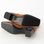 Hermes Homage Buckle Ankle Boots Brown — view 5