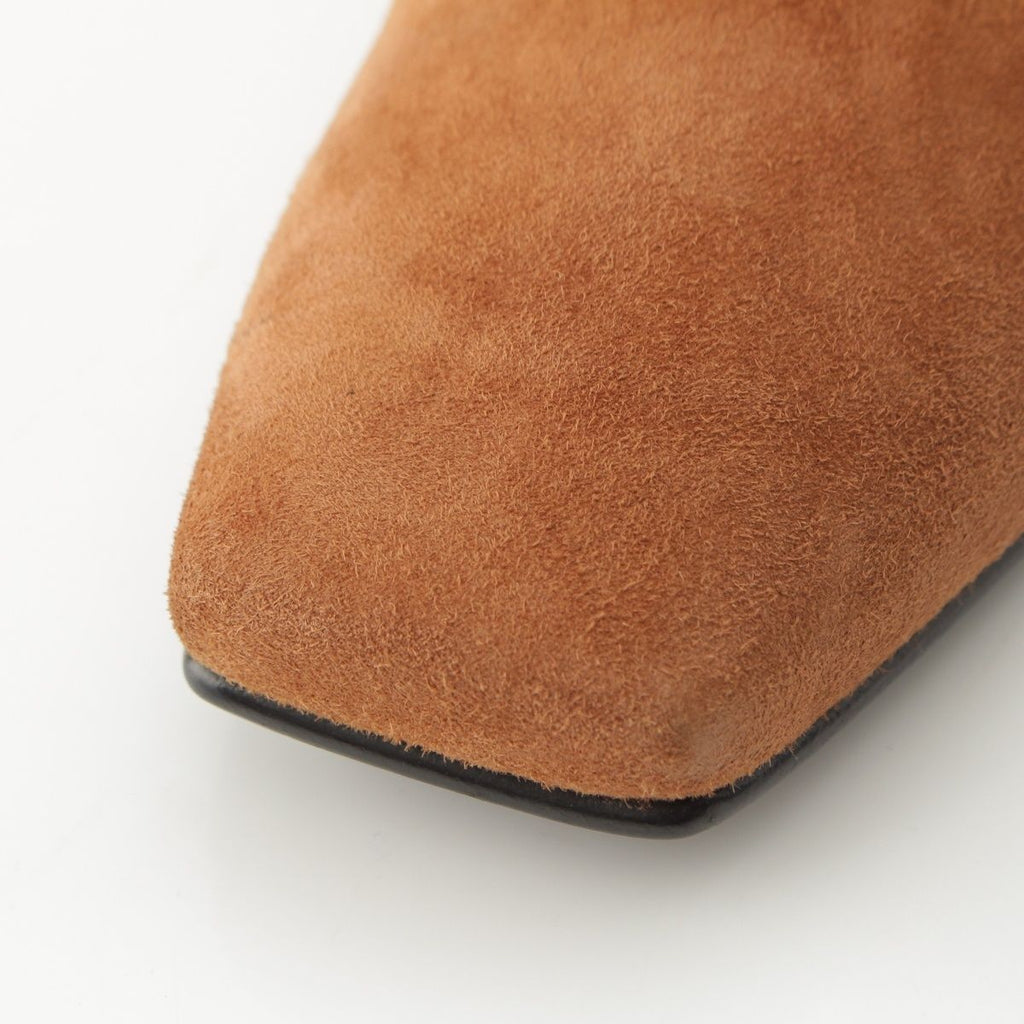Hermes Homage Buckle Ankle Boots Brown — view 7