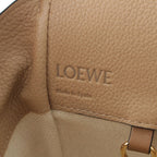 Loewe Hammock Drawstring Small Leather 2-Way Shoulder Handbag Sand — view 7
