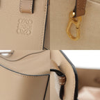 Loewe Hammock Drawstring Small Leather 2-Way Shoulder Handbag Sand — view 8