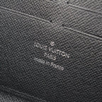 Louis Vuitton Epi Leather Zip Wallet Black — view 5