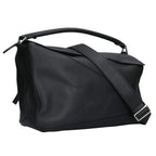 Loewe Puzzle Bag Supple Grain Calf Leather Shoulder Bag