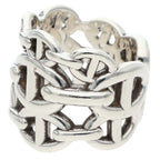 Hermes Chaine D'ancre Enchainee GM Silver Ring — view 4