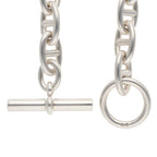 Hermes Chaine D'ancre Silver Choker Necklace GM — view 4