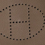 Hermes Evelyne TPM Etoupe Leather Shoulder — view 5