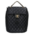 Chanel Lambskin Chain Backpack