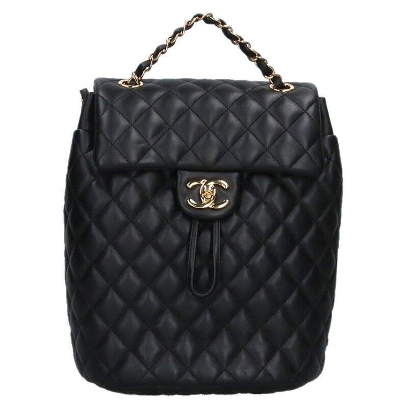 Chanel Lambskin Chain Backpack