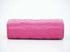 Chanel Camellia CC Logo Trifold Wallet Compact Leather Pink — view 5