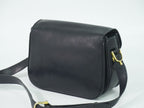 Celine Carriage Shoulder Bag Leather Navy — view 2