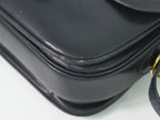 Celine Carriage Shoulder Bag Leather Navy — view 7