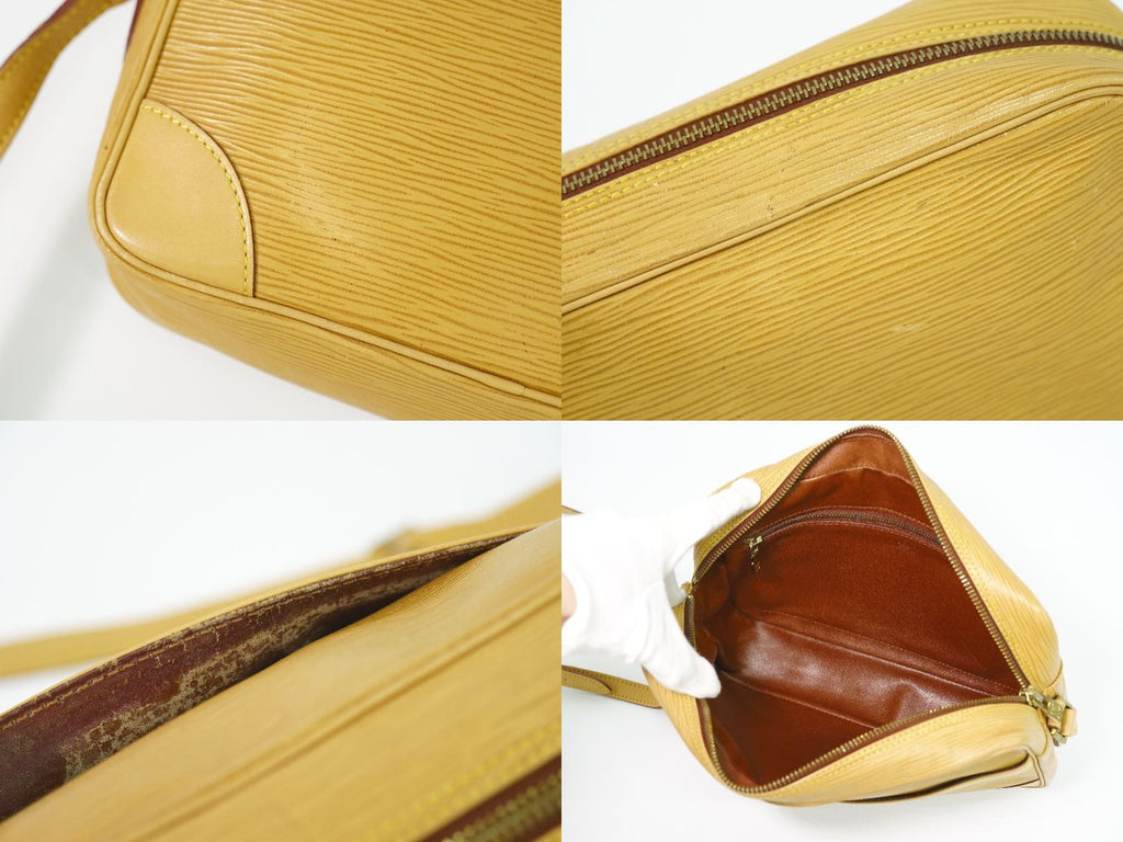 Louis Vuitton LV Trocadero 27 Epi Leather Shoulder Bag Pochette Winnipeg Beige — view 8