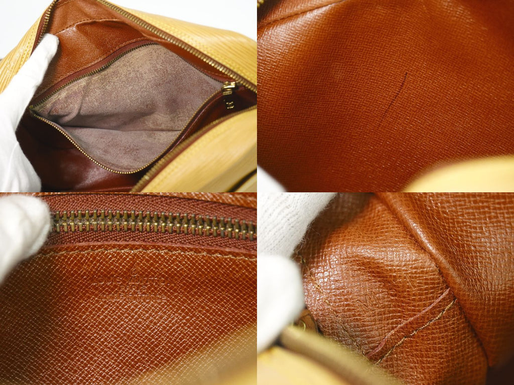 Louis Vuitton LV Trocadero 27 Epi Leather Shoulder Bag Pochette Winnipeg Beige — view 9
