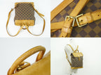 Louis Vuitton LV Harlequin Anniversary Damier Ebene Backpack Brown — view 6