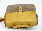 Louis Vuitton LV Harlequin Anniversary Damier Ebene Backpack Brown — view 5