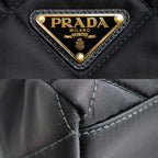 Prada Re Edition Chain Shoulder Bag Black — view 7