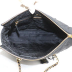 Prada Re Edition Chain Shoulder Bag Black — view 4