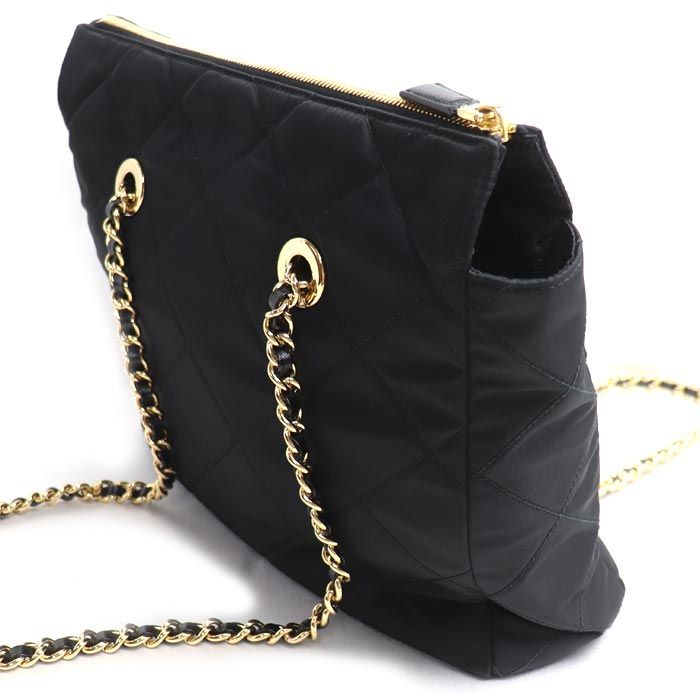 Prada Re Edition Chain Shoulder Bag Black — view 2
