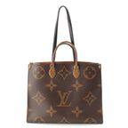 Louis Vuitton On The Go GM Monogram Reverse Giant Tote Brown