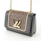 Louis Vuitton Twist Monogram Chain Shoulder Bag Brown — view 2