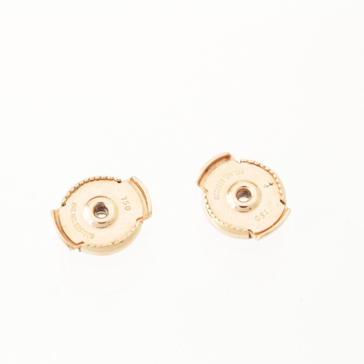 Hermes Vertiges Coeur Earrings Gold — view 7