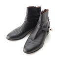 Hermes Neo Kelly Leather Silver Boots Shoes Shorts Black Brown 38