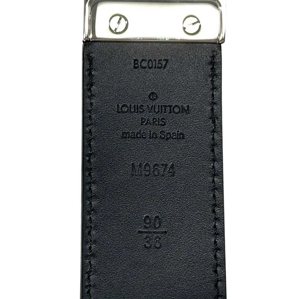 Louis Vuitton Belt Damier Infini Boston Noir Black 90 36 Adult — view 3
