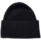 Louis Vuitton Knit Cap Wool Vini LV Head Line Black White — view 2