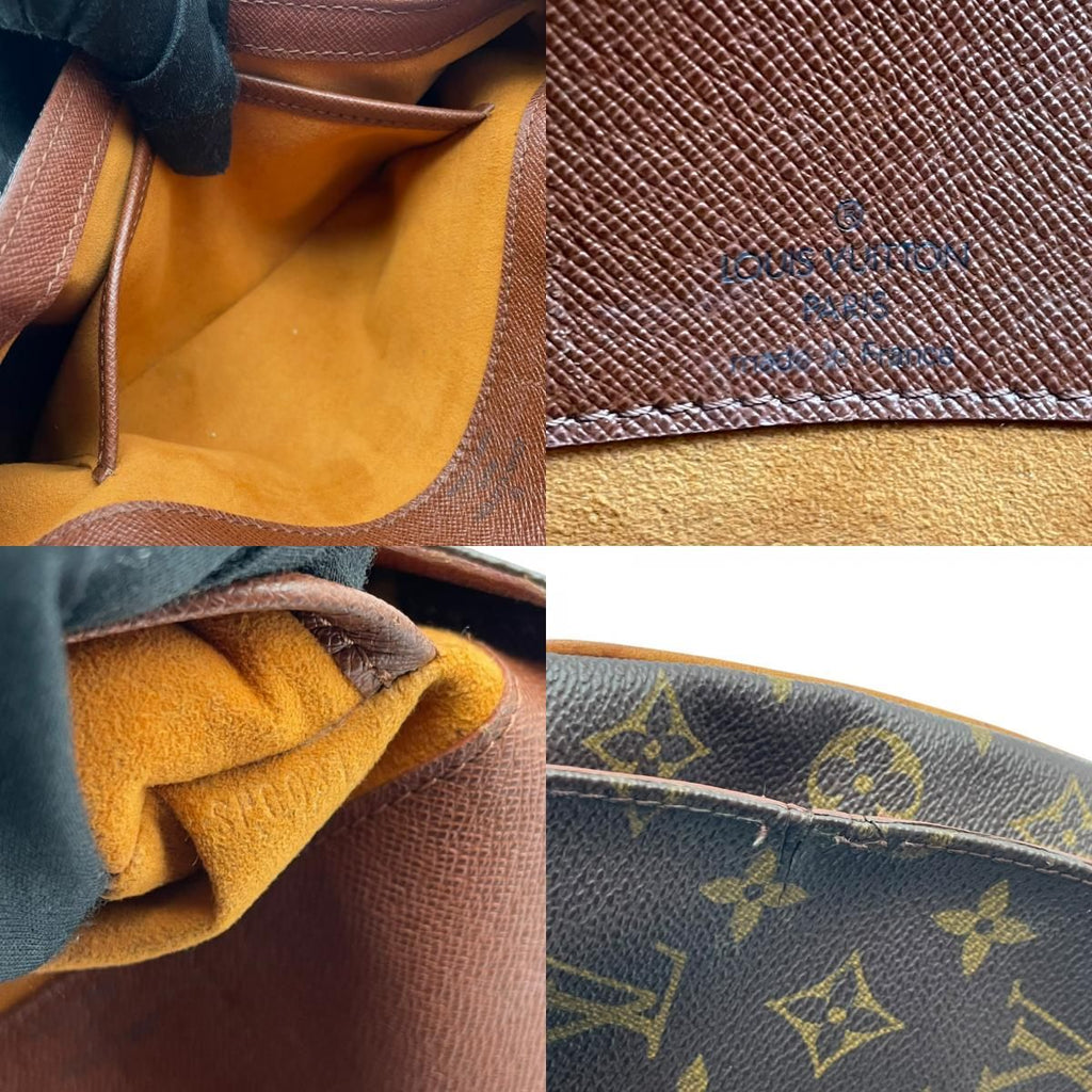 Louis Vuitton Monogram Musette Tango Shoulder Bag Crossbody Leather Brown Gold — view 9