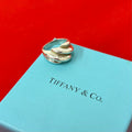 Tiffany & Co Twist Ring 925 Sterling Silver Gold