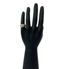 Tiffany & Co Twist Ring 925 Sterling Silver Gold — view 2
