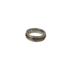 Tiffany & Co T Two Narrow Ring 925 Sterling Silver Gold — view 6