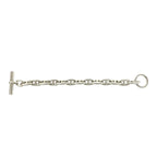 Hermes Chaine D'ancre GM 13 Frame Bracelet 925 Sterling Silver — view 5