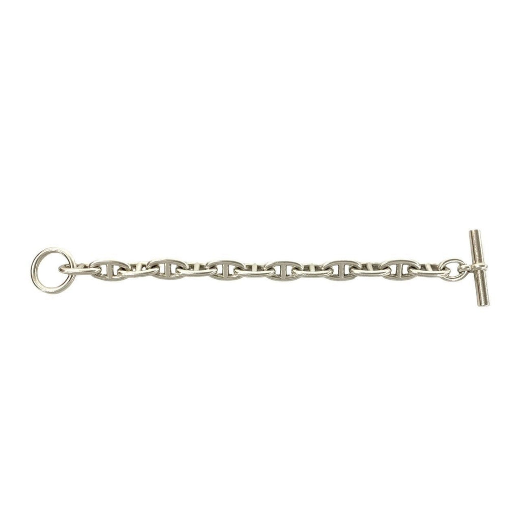 Hermes Chaine D'ancre GM 13 Frame Bracelet 925 Sterling Silver — view 4