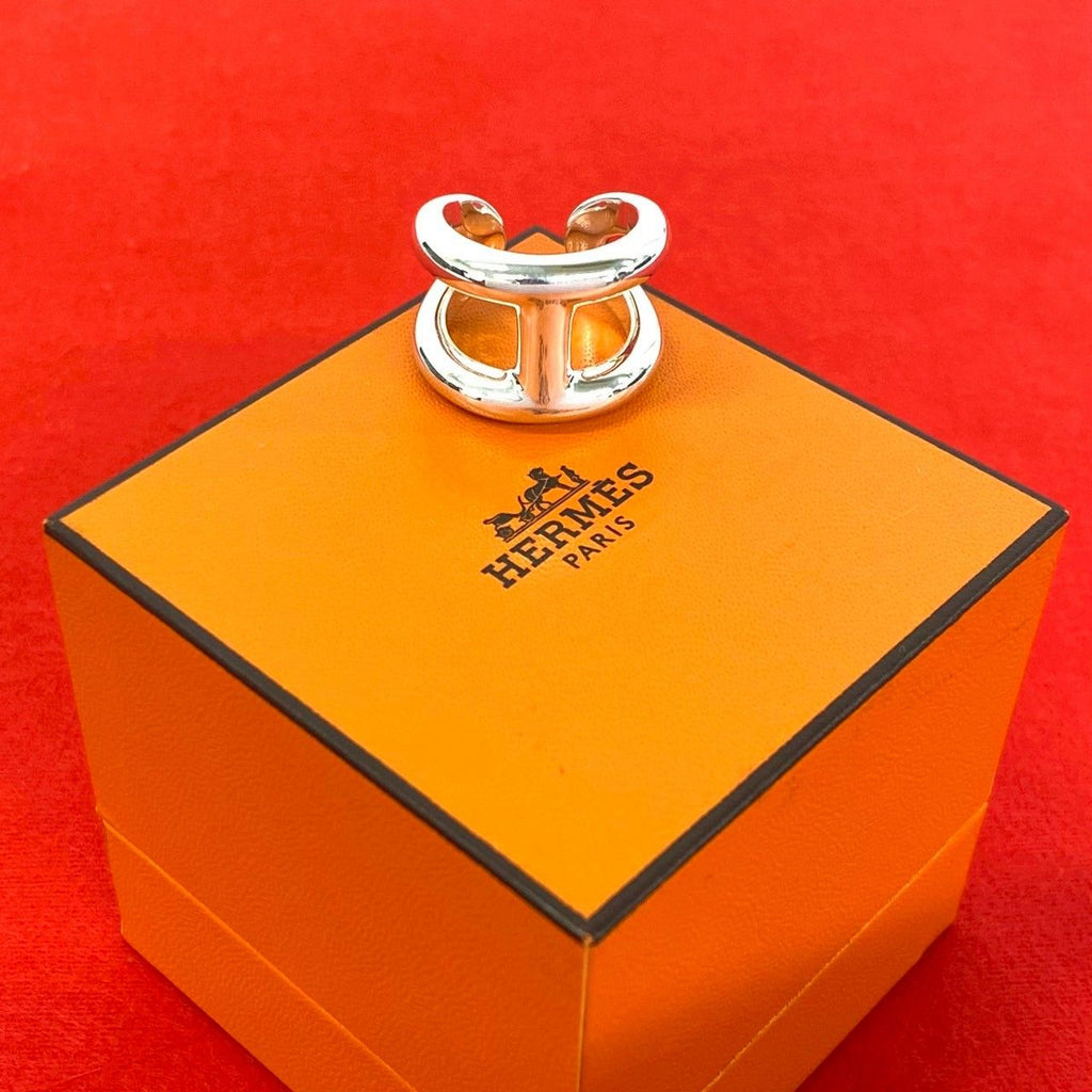 Hermes Osmose GM Ring 925 Sterling Silver
