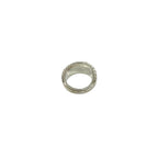 Hermes Vintage Leaf Ring 925 Sterling Silver — view 6