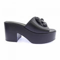 Chanel Sandals Black