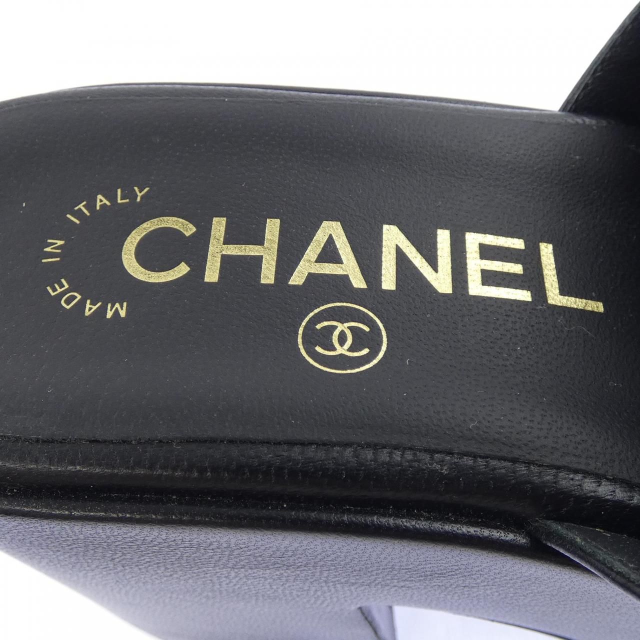 Chanel Sandals Black — view 6
