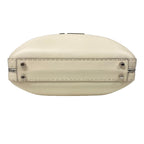 Fendi Suitcase Leather Handbag Ivory — view 5