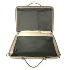 Fendi Suitcase Leather Handbag Ivory — view 7