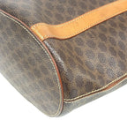 Celine Shoulder Macadam Leather Tote Brown — view 3