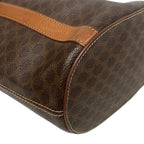 Celine Shoulder Macadam Leather Tote Brown — view 4