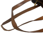 Celine Shoulder Macadam Leather Tote Brown — view 5
