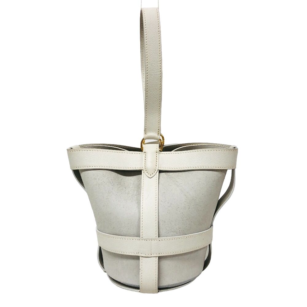 Hermes Musardine 2 Vo Garibaldi Leather Handbag White