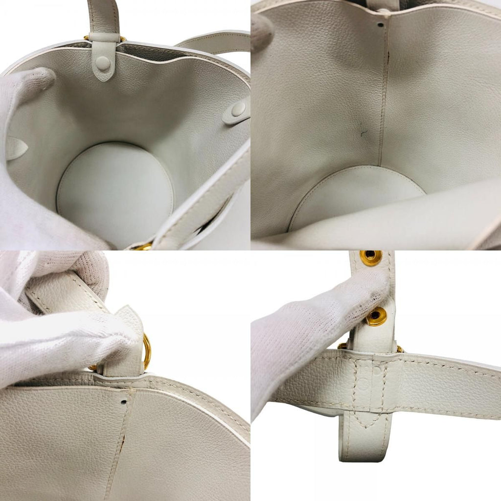 Hermes Musardine 2 Vo Garibaldi Leather Handbag White — view 8