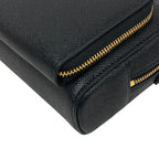Dior Leather Shoulder Bag Black — view 3